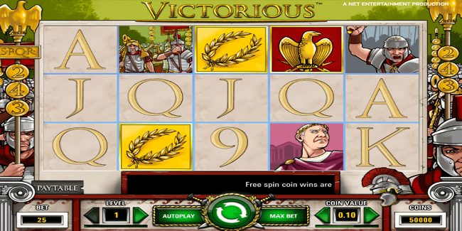 Victorious slot Review & Bonus Features