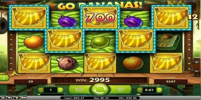 Go Bananas Slot Review & Bonuses