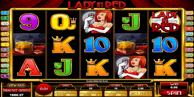 Lady In Red slot Review & Bonus
