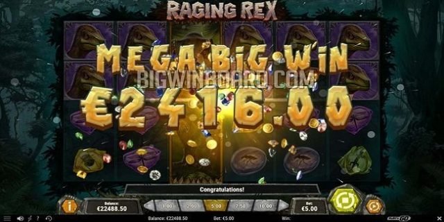 Raging Rex Slot Review