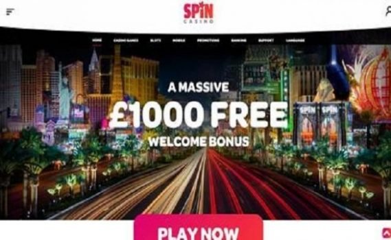 spin casino home