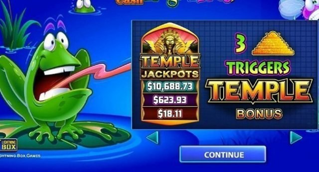 Temple Cash Frogs ‘N Flies Slot