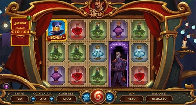 Yggdrasil Dr Fortuno Slot Review