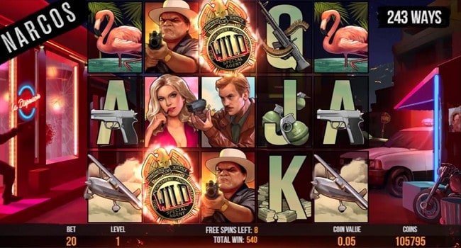 NetEnt Narcos Online Slot Review & Bonus