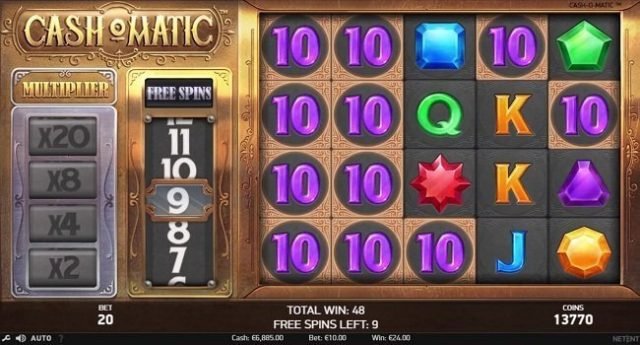 NetEnt Cash-O-Matic Slot Review
