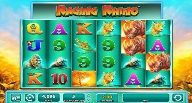 WMS Raging Rhino Megaways Slot Review