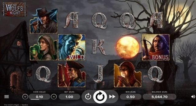 NetEnt The Wolf's Night Slot Review
