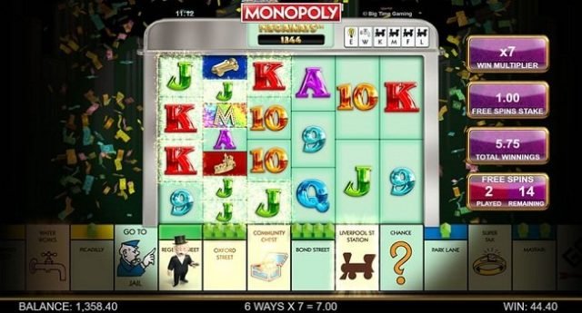 Big Time Gaming Monopoly Megaways Slot Review