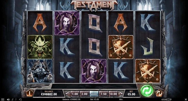 Play N Go Testament Slot Review