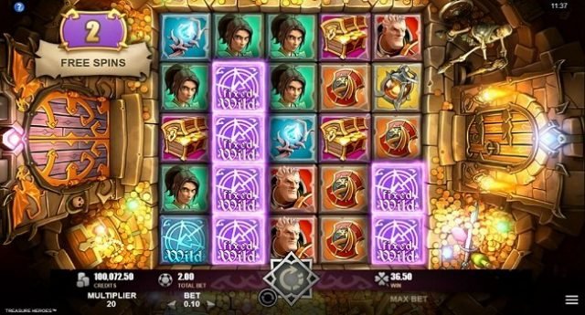 Rabcat Treasure Heroes Slot Review