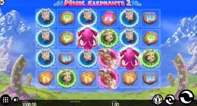 Thunderkick Pink Elephants 2 Slot Review