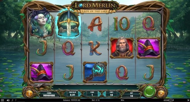 Play'N Go Lord Merlin and the Lady of the Lake Slot Review