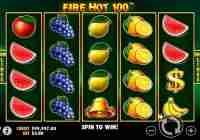 Pragmatic Play Fire Hot 100 Slot Review