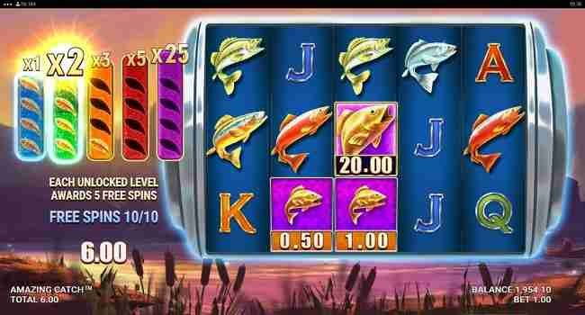 Just For The Win Amazing Catch Slot Review